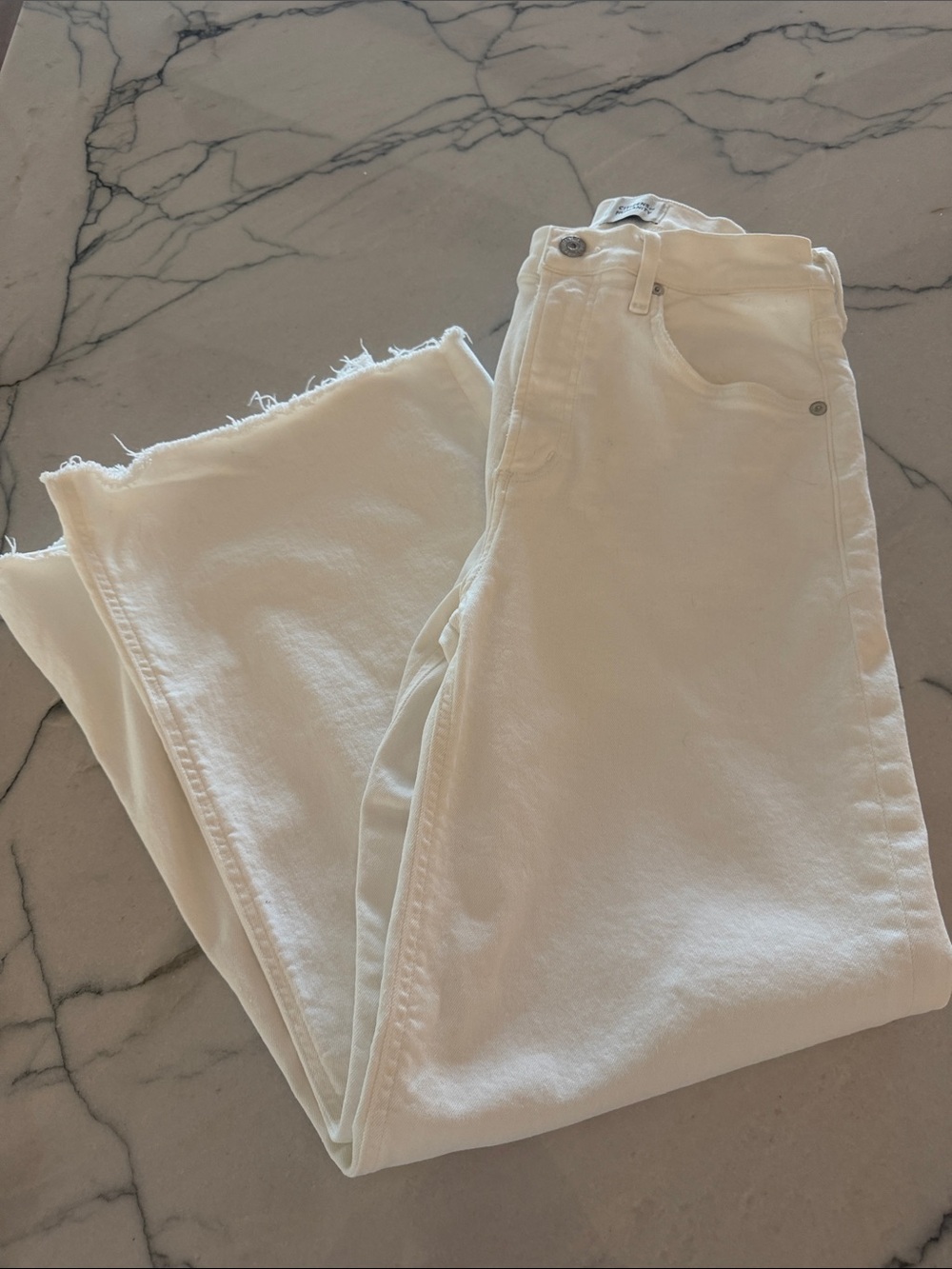 Citizens Of Humanity White Lyra High-Rise Jeggings